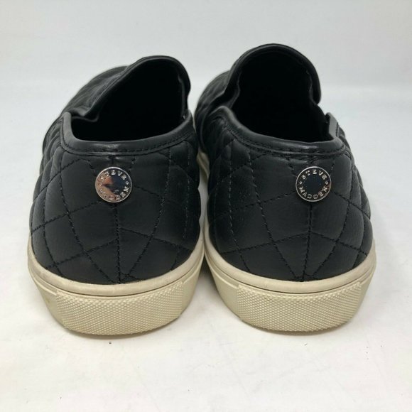 Steve Madden Ecentrcq black Slip On Sneaker 9 - Picture 4 of 7